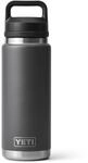YETI Trinkflasche RAMBLER 26 oz. (769 ml) - mit Chug-Verschluss Charcoal