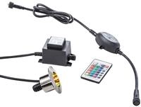 Heissner RGB-Quellsteinbeleuchtung, inkl. Trafo und RGB-Controller (L490-00)