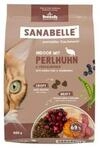 Sanabelle 1 x 400g Indoor mit Perlhuhn Katzentrockenfutter