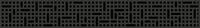 GroJa Designeinsatz Mesh - Aluminium Anthrazit 180x30 cm
