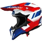 Airoh Off Road Helm Wraaap Vision Red/Blue Gloss XS