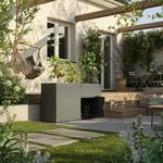 KGT Hochbeet UrbanGrow L-Space inkl. Stauraum - B 159 x T 51 x H 86 cm