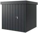 H&ouml;rmann Metall-Ger&auml;tehaus Juno JFD mit Flachdach B 214 x T 214 cm (JFD 5)...