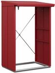 H&ouml;rmann Kaminholzregal Berry B 123 x T 103 cm (KHR Typ 1), Motiv Modern (mit...