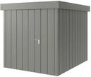 H&ouml;rmann Metall-Ger&auml;tehaus Juno JFD mit Flachdach B 214 x T 262 cm (JFD 6)...