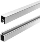 T&J ECOSTECK Abschlussleisten-Set Silber