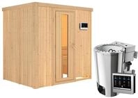 Karibu Sauna Fanja - 68 mm Systemsauna - 230 Volt Plug & Play-3,6kW Plug&Play