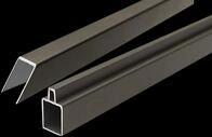 T&J ECOSTECK-Start & Abschluss Set ANTHRAZIT, f&uuml;r ein Eckelement 32/25 x 20 x...