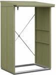 H&ouml;rmann Kaminholzregal Berry B 123 x T 103 cm (KHR Typ 1), Motiv Modern (mit...