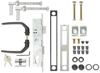 Alberts&reg; Zubeh&ouml;r-Set f&uuml;r Wellengitter-Tore bis 1500mm H&ouml;he,anthr.7016 653859