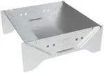Oxford Grill / Feuerstelle aus Edelstahl 28 x 28,5 cm