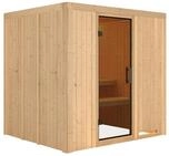 Karibu Sauna Daria - 68 mm Systemsauna - 230 Volt Plug & Play-Ohne Ofen-Ohne
