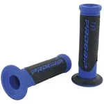 Progrip Griffgummi 732 Blau / Schwarz Offen Paar &Oslash;22/25mm L&auml;nge 125mm