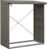 H&ouml;rmann Kaminholzregal Berry B 181 x T 103 cm (KHR Typ 2), Motiv Modern (mit breiten