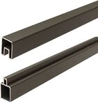 T&J ECOSTECK-Start & Abschluss Set ANTHRAZIT, f&uuml;r ein Schmalelement 32/25 x 20 x 900