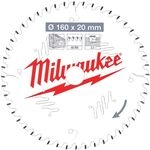 Milwaukee 120ISS&Auml;GEBLATT HOLZ 160/20MM 48Z HOLZ 4932471291