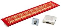 Infraworld VITALlight-IPX4 Infrarotstrahler-Set rot Easy Control: silbergrau -