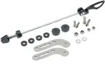 Tubus Schnellspannadapter schwarz/silber