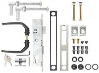 Alberts&reg; Zubeh&ouml;r-Set f&uuml;r Wellengitter-Tore bis 1500mm H&ouml;he,anthr.-metallic 653842