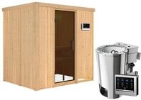 Karibu Sauna Fanja - 68 mm Systemsauna - 230 Volt Plug & Play-3,6kW Plug&Play