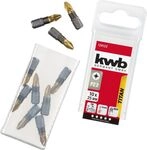 kwb 10 Bits 25mm PZ 2 Titan SB 124122