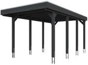 Skan Holz Friesland - Flachdach Carport aus Nadelholz Breite 320 cm 320 x 555 cm