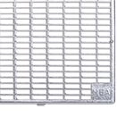 MEA Lichtschachtrost begehbar 80x40 cm - Maschenrost 30/10 mm