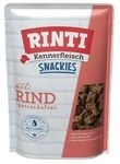 Rinti Kennerfleisch Snackies Rind 225g Hundesnack