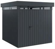 H&ouml;rmann Metall-Ger&auml;tehaus EcoStar EuroLine EFD mit Flachdach B 214 x T 214 cm...