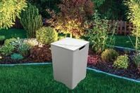 Gardenforma Abdeckung f&uuml;r 11 kg Gasflaschen in Marmor-Optik aus Keramik &