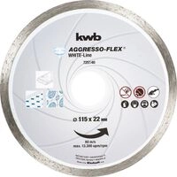 kwb DIA-Trennsch WHITE-Line 115 SB 725140