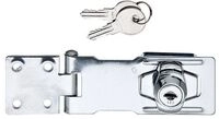 Alberts&reg; Sicherheits-&Uuml;berfalle,abschlie&szlig;bar,chromatiert,LxB &Uuml;berf.:100x41,5,L
