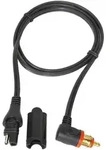 Tecmate Optimate Adapter Verl&auml;ngerung von SAE auf DIN Winkelstecker
