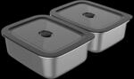 Weber WORKS Aufbewahrungsboxen Vorratsbeh&auml;lter 2-er-Set