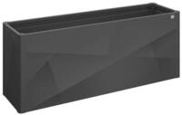 Biohort HochBeet X-Design B 201 x T 53 x H 77 cm (Gr. 2x0,5) dunkelgrau-metallic