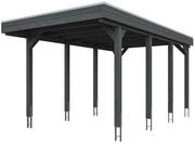 Skan Holz Friesland - Flachdach Carport aus Nadelholz Breite 320 cm 320 x 555 cm