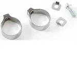 SRAM Befestigungsschelle Aluminium silber Paar