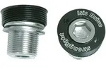 Stronglight Kurbelschraube M15 mit Abzieher schwarz,silber