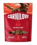 Carnilove Dog Jerkys 12 x 100g Hundesnack Rinderfilet