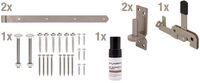 Alberts&reg; Beschlagsortiment f&uuml;r Einzeltore DURAVIS&reg; perlbeige