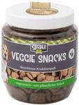grau Veggie Snacks Hundesnacks 160 Gramm