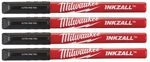 Milwaukee INKZALL Fineliner schwarz (4pc) 48223164
