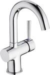Design-Waschtischarmatur CORNWALL Bogenauslauf, Chrom