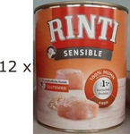 RINTI 2200067434208, Rinti Sparpaket 12 x 800g Sensible Huhn&Reis, Grundpreis: &euro;
