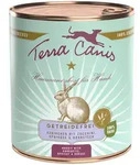 Terra Canis Getreidefrei 800g Dose Hundenassfutter 6 x 800 Gramm Kaninchen mit
