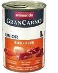 animonda Gran Carno Junior 400g Dose Hundenassfutter 6 x 400 Gramm Rind + Huhn