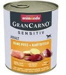 animonda Gran Carno Sensitiv Adult 400g Dose Hundenassfutter 6 x 400 Gramm Reine Pute