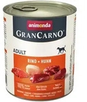 animonda Gran Carno Adult 800g Dose Hundenassfutter Sparpaket 12 x 800 Gramm Rind +