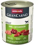 animonda Gran Carno Adult 800g Dose Hundenassfutter Sparpaket 12 x 800 Gramm Rind +