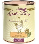 Terra Canis Classic 800g Dose Hundenassfutter Sparpaket 12 x 800 Gramm Huhn mit